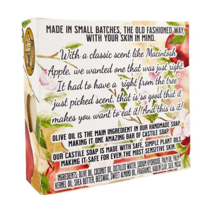 Macintosh Apple -Bar Soap - Old Town Soap Co.