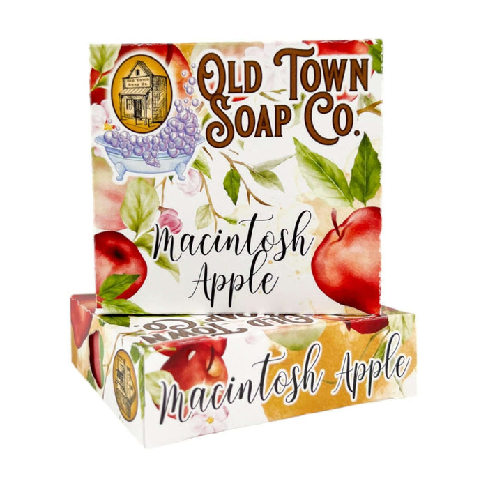 Macintosh Apple -Bar Soap - Old Town Soap Co.