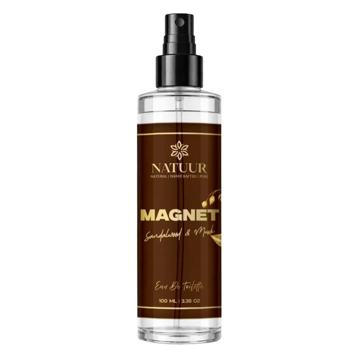MAGNET | Sandalwood | White Musk | Cedarwood | Premium Eau De Toilette | Bold | Magnetic | Timeless