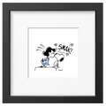 Magpie - Peanuts Smak! Framed Print Handmade