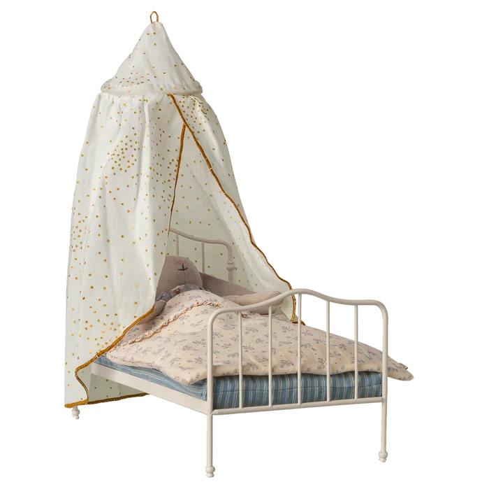 Maileg - Miniature Bed Canopy Off White