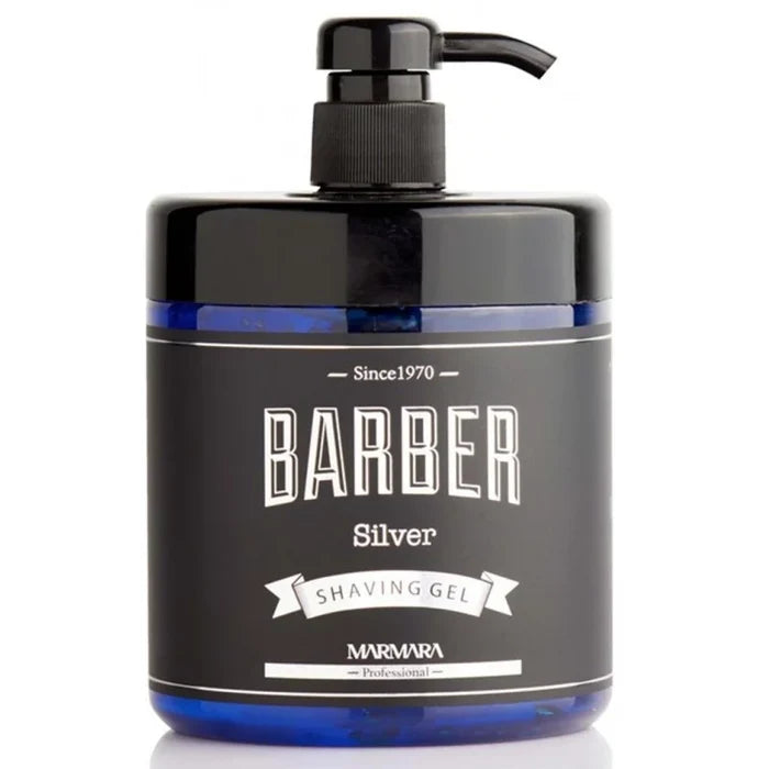 marmara-barber-shaving-gel-silver-1000ml - Goldblades