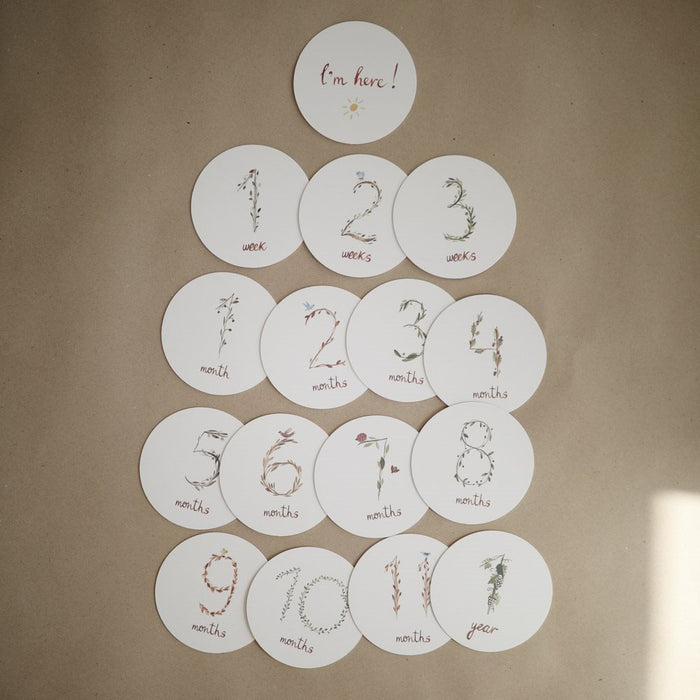 Mushie - Milestone Cards - Set of 16