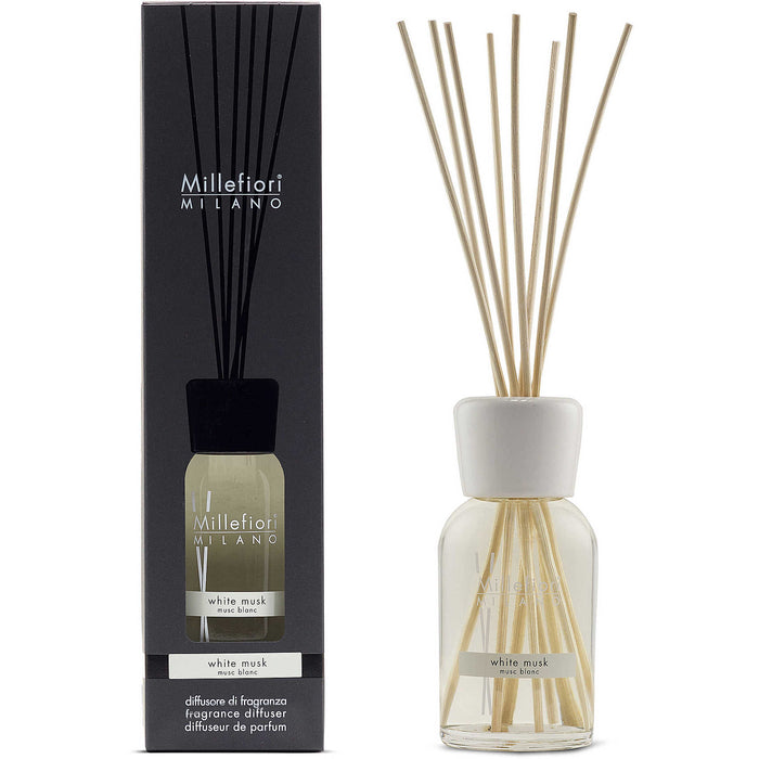 MILLEFIORI MILANO Reed Diffuser White Musk 250 ml