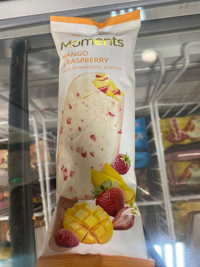 Moments Mango & Raspberry Ice Cream 85g
