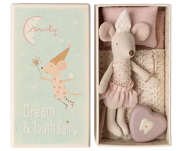 Maileg - Mouse In A Box - Little Sister- Tooth Fairy