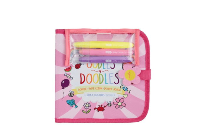 Mud Pie Pink Erasable Doodle Book