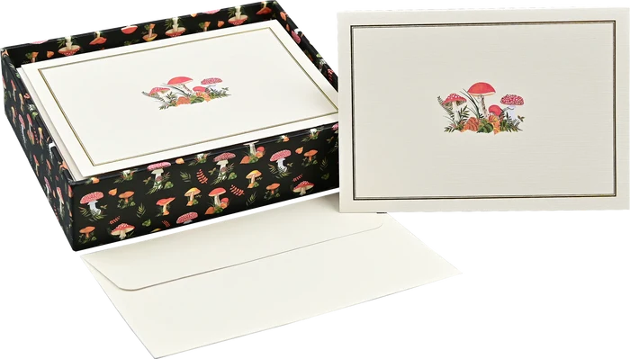 Mushrooms Note Cards