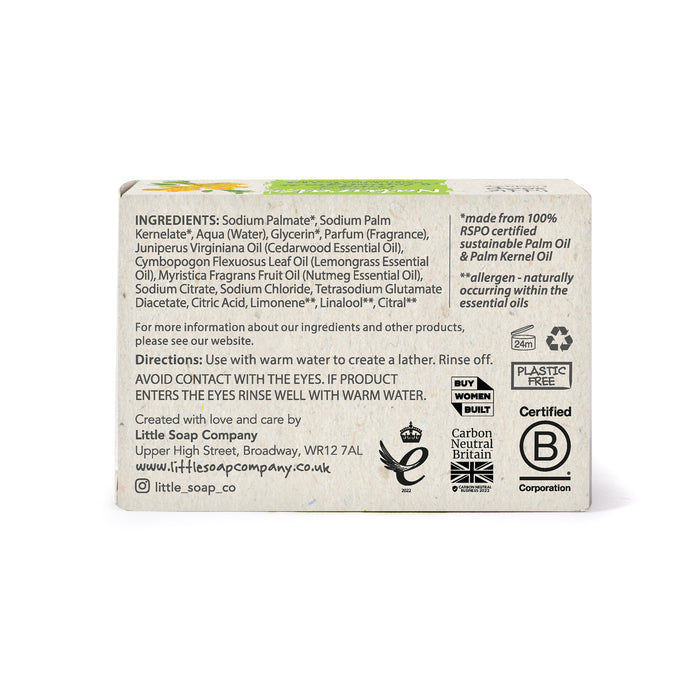 Naturals Ginger & Lemongrass Bar 100g