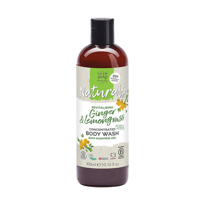 Naturals Ginger & Lemongrass Body Wash 300ml