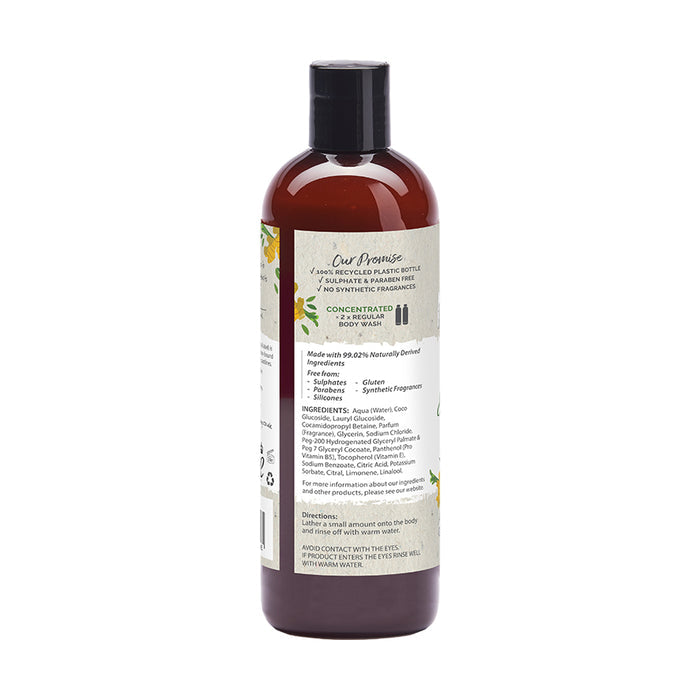 Naturals Ginger & Lemongrass Body Wash 300ml