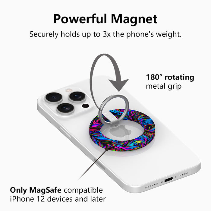Neon Taffy Hold It Fancy MagSafe Grip Ring â Why Choose This Neon Taffy MagSafe Ring?