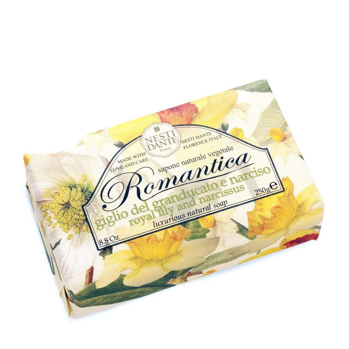 Sapone Royal Lilly & Narcissus 250 g, confezione Romantica