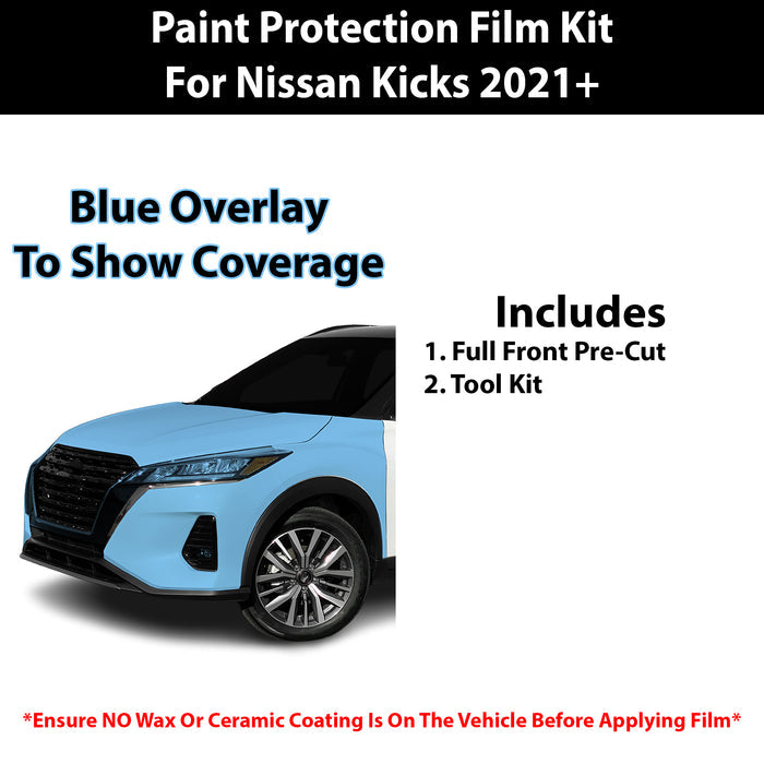 Fits Nissan Kicks 2021+ Precut Premium Paint Protection Film Clear Bra PPF Decal Film Kit Cover - Bogar Tech Designs