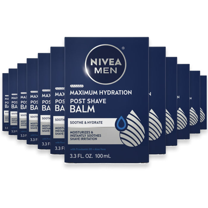 Nivea - For Men Moisturizing Post Shave Balm - 3.3 oz - 12 Pack