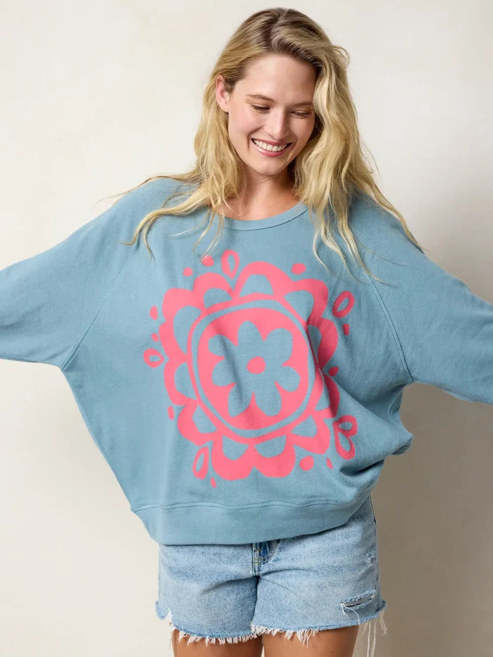 Old School Cotton Sweatshirt - NL Logo-view 4