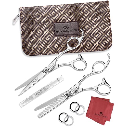 Olivia Garden SilkCut Pro Professional Hairdressing 5.75" Shear and Thinner Case # SK02 (Copy) - Palms Fashion Inc.