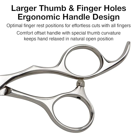 Olivia Garden SilkCut Professional Hairdressing 6.5" Shear and Thinner Case #SK-C05 LH - Palms Fashion Inc.