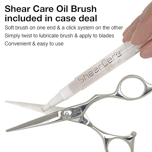 Olivia Garden SilkCut Professional Hairdressing 6.5" Shear and Thinner Case #SK-C05 LH - Palms Fashion Inc.