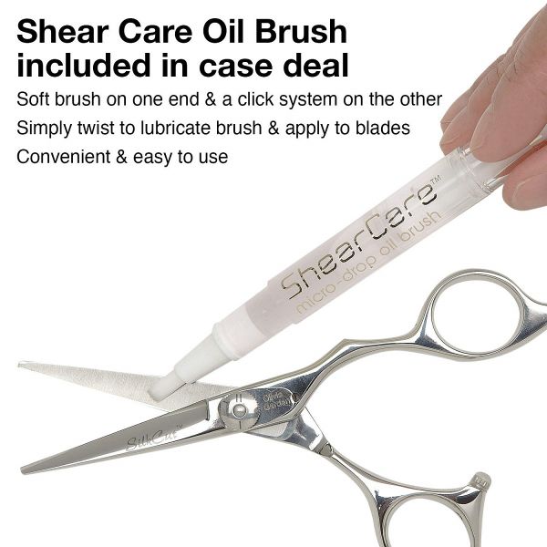 Olivia Garden SilkCut XL Professional Hairdressing 7" Shear and Thinner Case #SK-C02XL - Palms Fashion Inc.