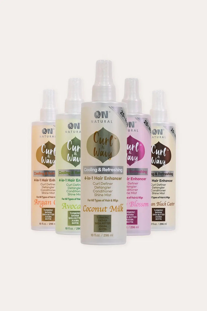 ON NATURAL 4 IN 1 HAIR ENHANCER 10oz ON NATURAL