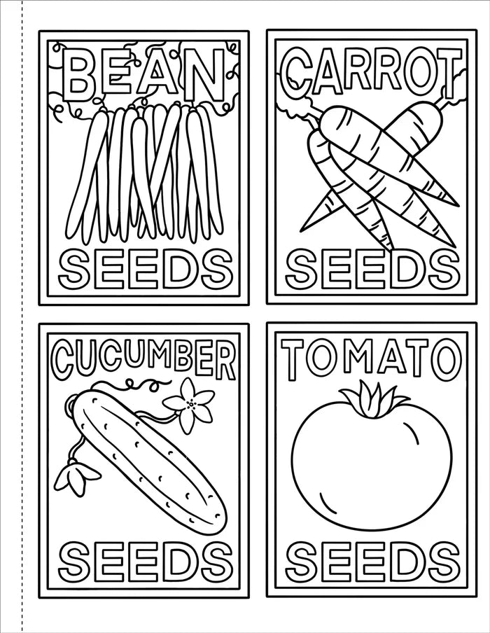 On The Farm Coloring Book