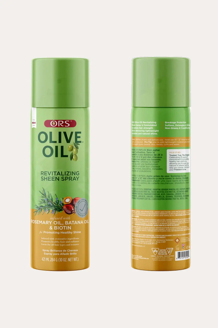 ORS OLIVE OIL REVITALIZING SHEEN SPRAY ROSEMARY BATANA 10oz - BSW BEAUTY CANADA