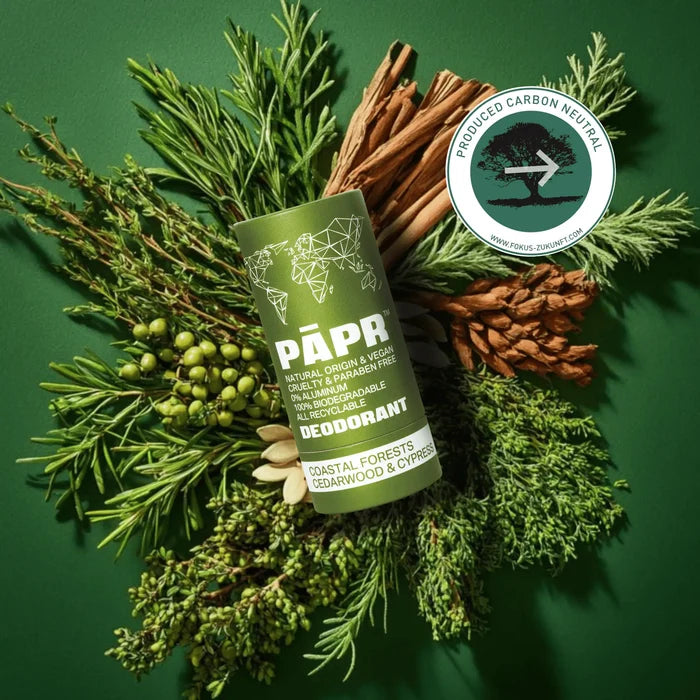 Paper Cosmetics Paper Cosmetics Deodorant - Coastal Forests, Vegan, Aluminum-Free