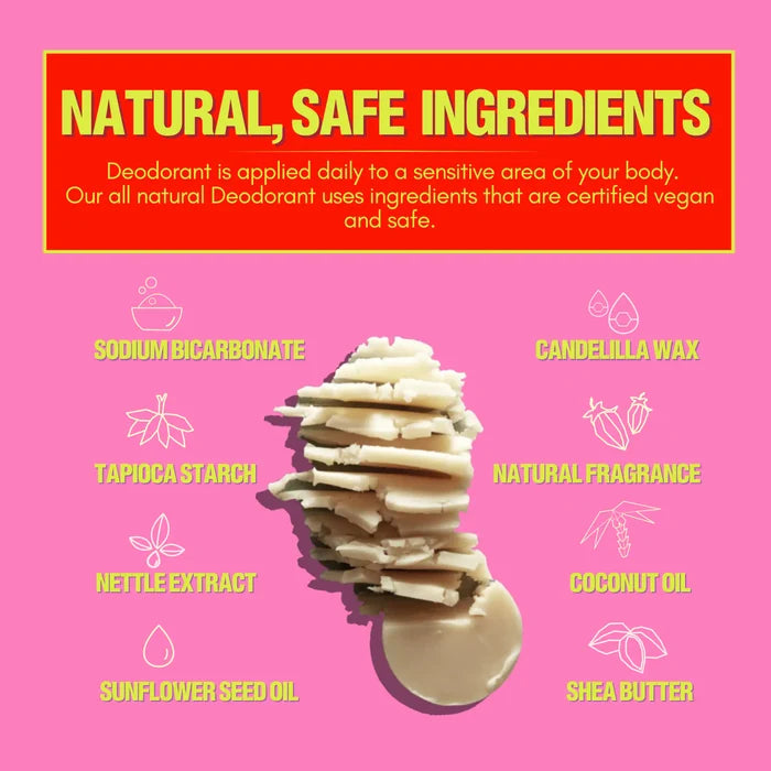 Paper Cosmetics Paper Cosmetics Deodorant - Green Machine, Vegan, Aluminum-Free