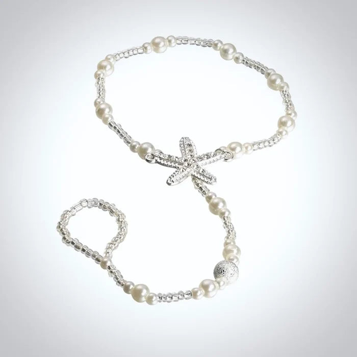 Wedding Accessories - Wedding Pearl Barefoot Sandals