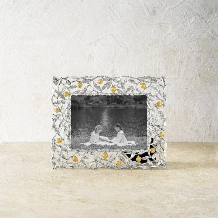 Michael Aram Pomegranate Silver & Gold 5x7 Frame