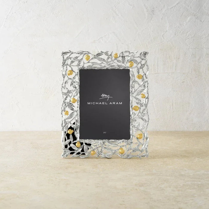 Michael Aram Pomegranate Silver & Gold 5x7 Frame