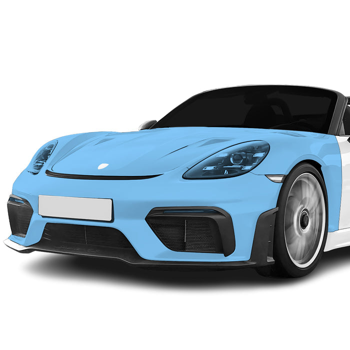 Fits Porsche 718 Spyder 2024+ Precut Premium Paint Protection Film Clear Bra PPF Decal Film Kit Cover - Bogar Tech Designs