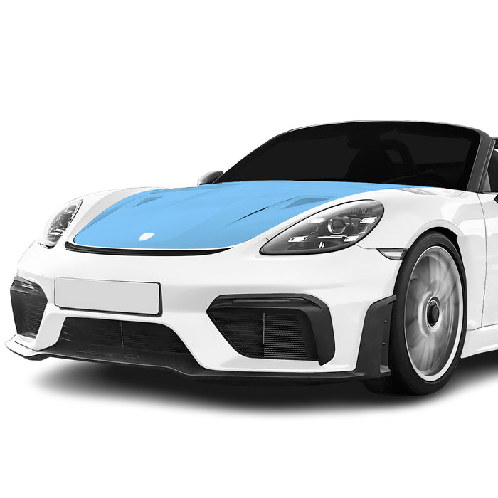 Fits Porsche 718 Spyder 2024+ Precut Premium Paint Protection Film Clear Bra PPF Decal Film Kit Cover - Bogar Tech Designs
