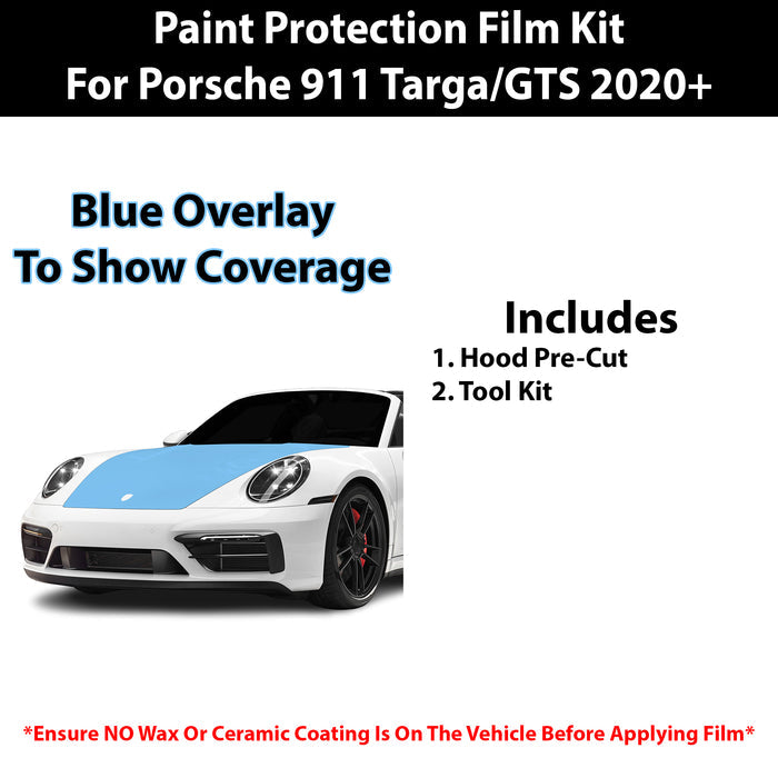 Fits Porsche 911 Targa & GTS 2020+ Precut Premium Paint Protection Film Clear Bra PPF Decal Film Kit Cover - Bogar Tech Designs