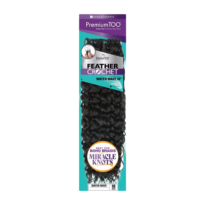 Premium Too Feather Crochet Water Wave