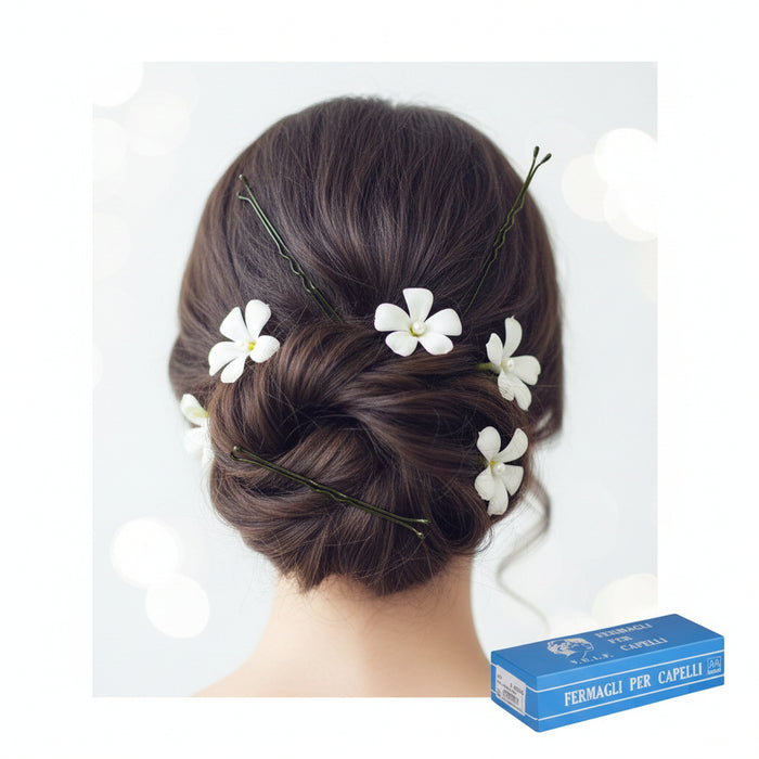 Strong Black Hair Grips – Durable, Non-Slip Grips for All Hair Types, Ideal for Styling and Updos