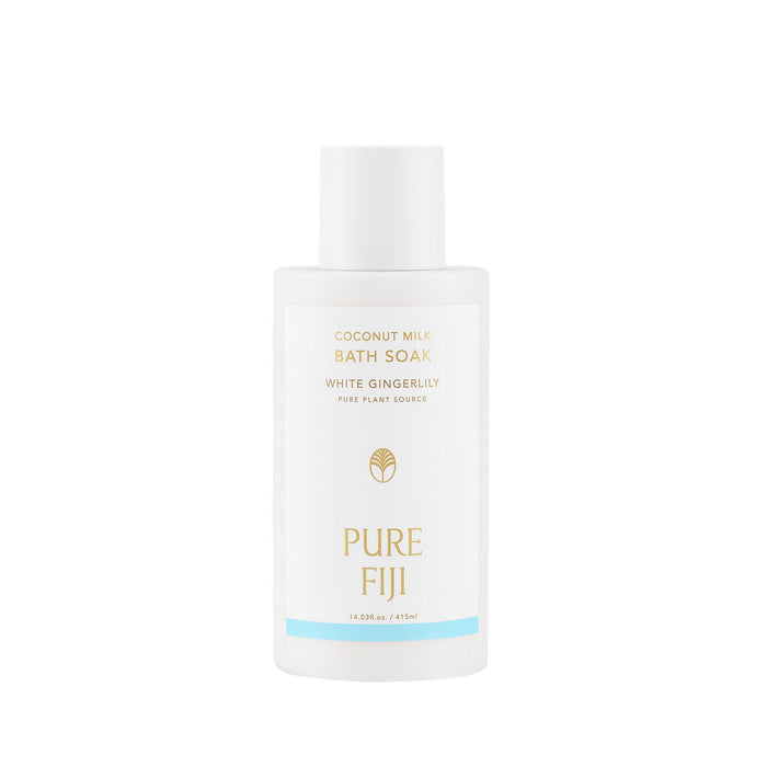 Pure Fiji skincare White Gingerlily Pure Fiji Bath Soak 415ml