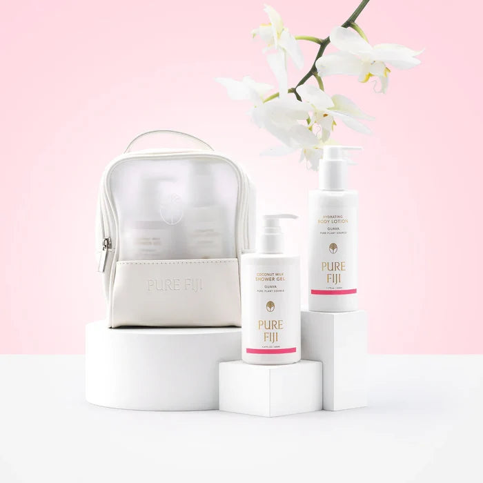 Pure Fiji Skincare Guava Pure Fiji Body Mates with Toiletry Bag