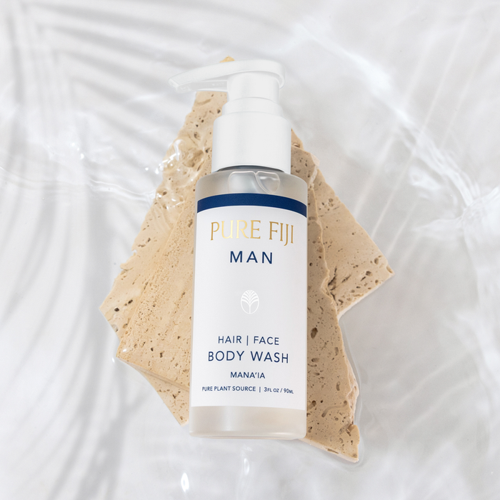 Pure Fiji body wash Pure Fiji MAN Hair, Face and Body Wash 90ml Mana'ia