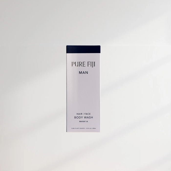 Pure Fiji body wash Pure Fiji MAN Hair, Face and Body Wash 280ml Mana'ia