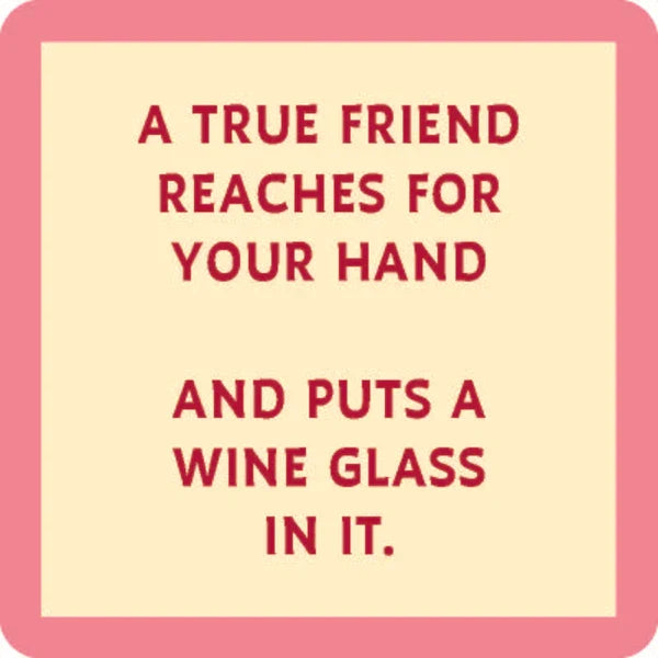 Put A Wineglass Coaster