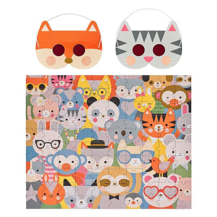 Puzzle - Decoder - Animal Festival - 100 pieces