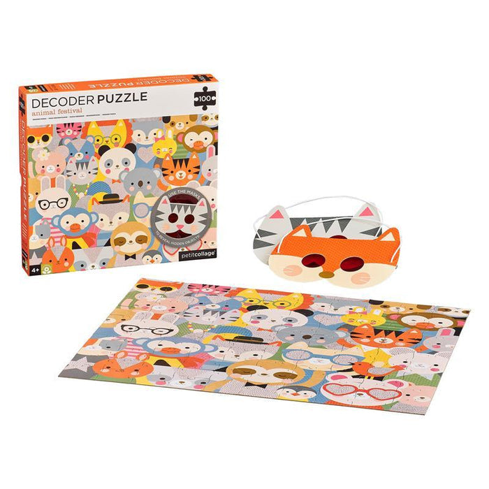 Puzzle - Decoder - Animal Festival - 100 pieces