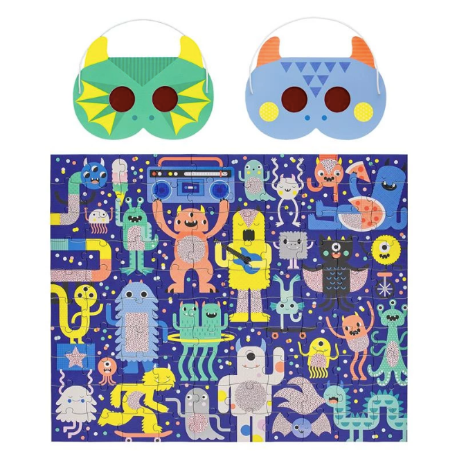 Puzzle - Decoder - Monster Jam - 100 Pieces
