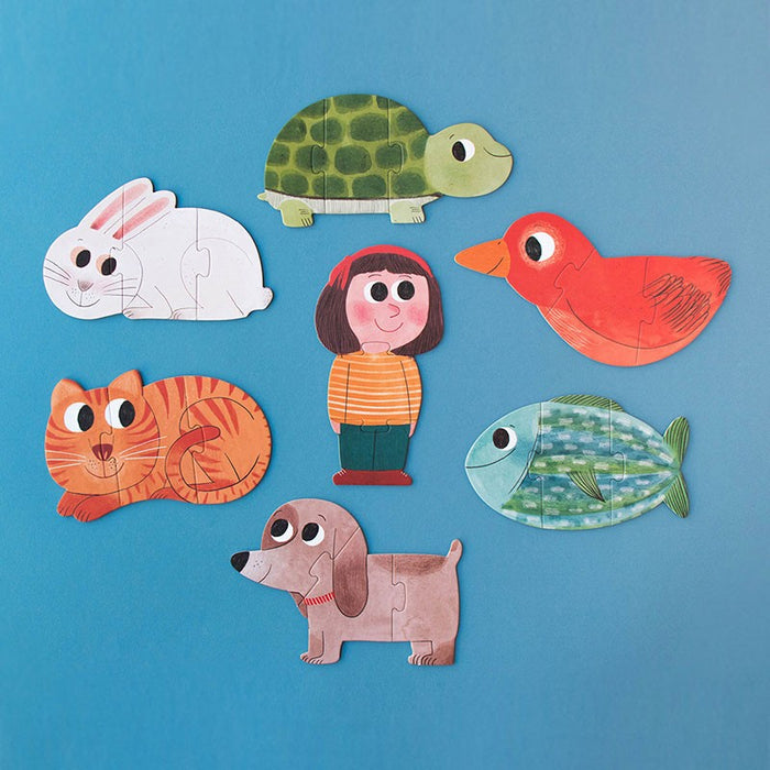 Londji - Puzzle - I Love My Pets - Contents 1