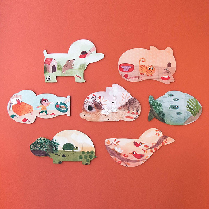 Londji - Puzzle - I Love My Pets - Contents 2