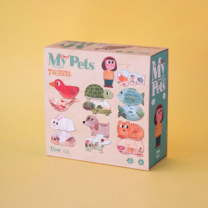 Londji - Puzzle - I Love My Pets - Packaging