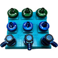 Quick Connect Alum Swivel Set w/ Holder (9)