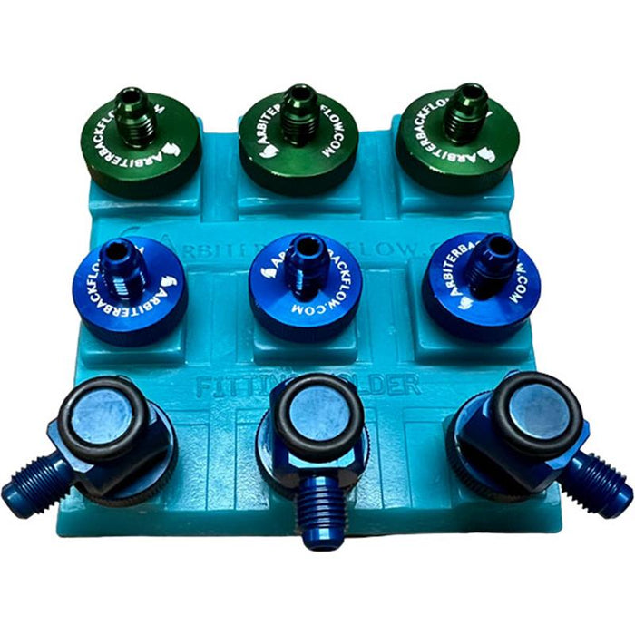 Quick Connect Alum Swivel Set w/ Holder (9)